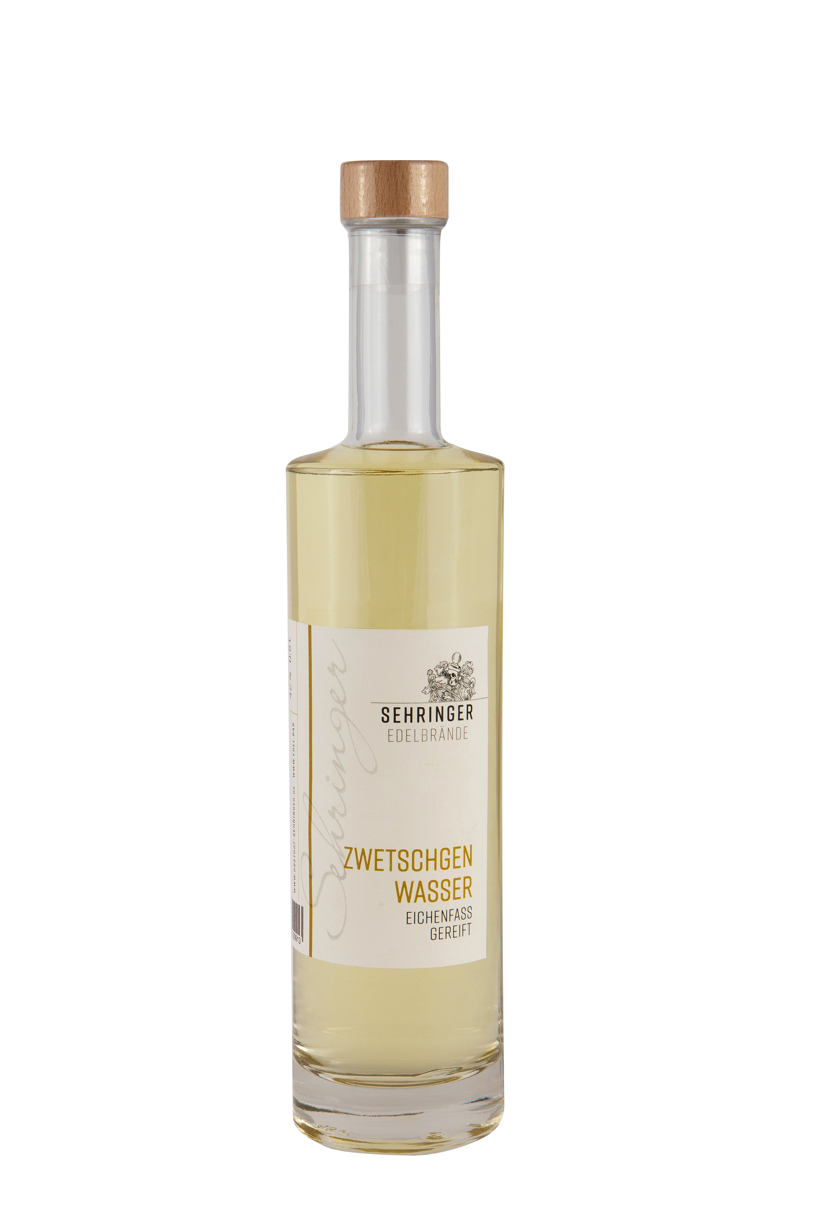 Sehringer Zwetschgenwasser Fass, 42%vol. Sehringer Zwetschgenwasser Fass, 42%vol.