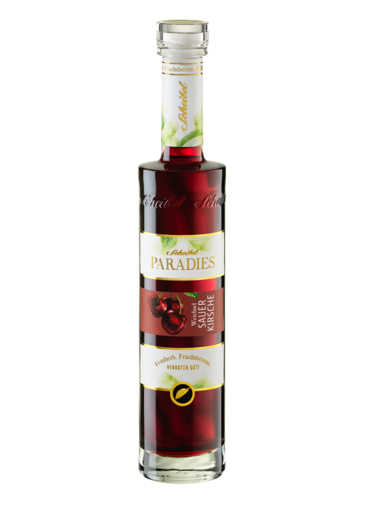 Scheibel Weichsel-Sauerkirsch-Likör 22%vol, 0,35l Scheibel Weichsel-Sauerkirsch-Likör 22%vol, 0,35l