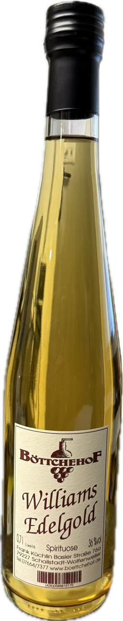 Böttchehof Williams Edelgold Likör