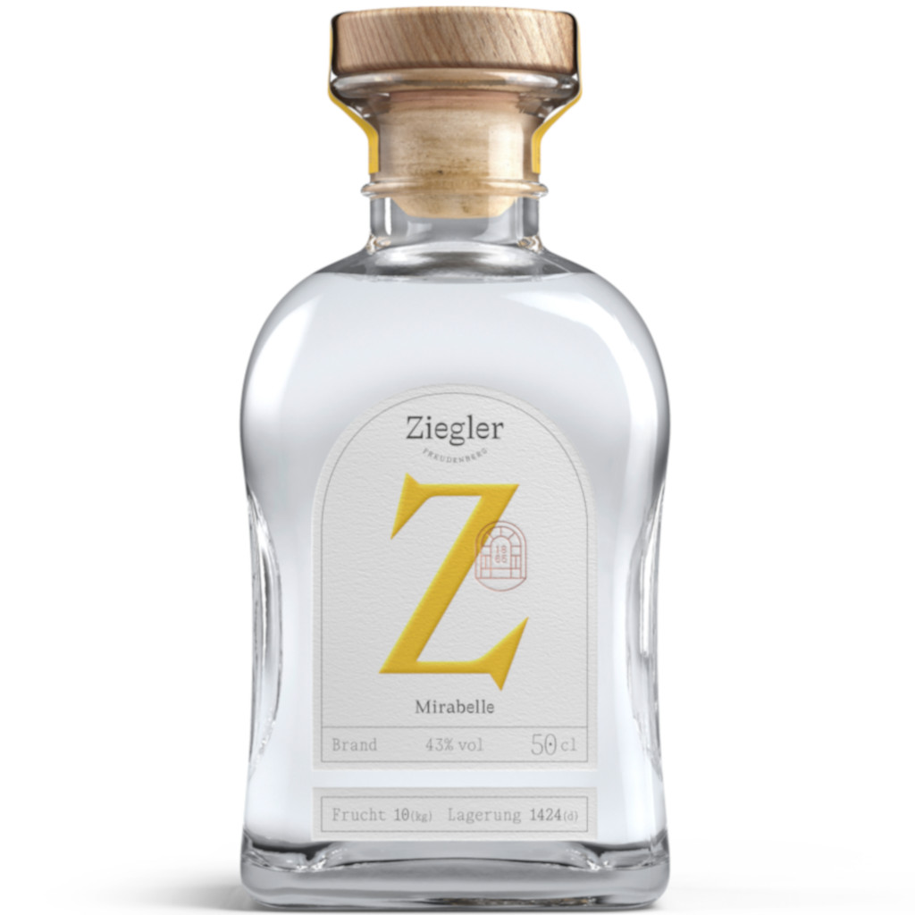 Ziegler Mirabellenbrand 43%vol. Ziegler Mirabellenbrand 43%vol.