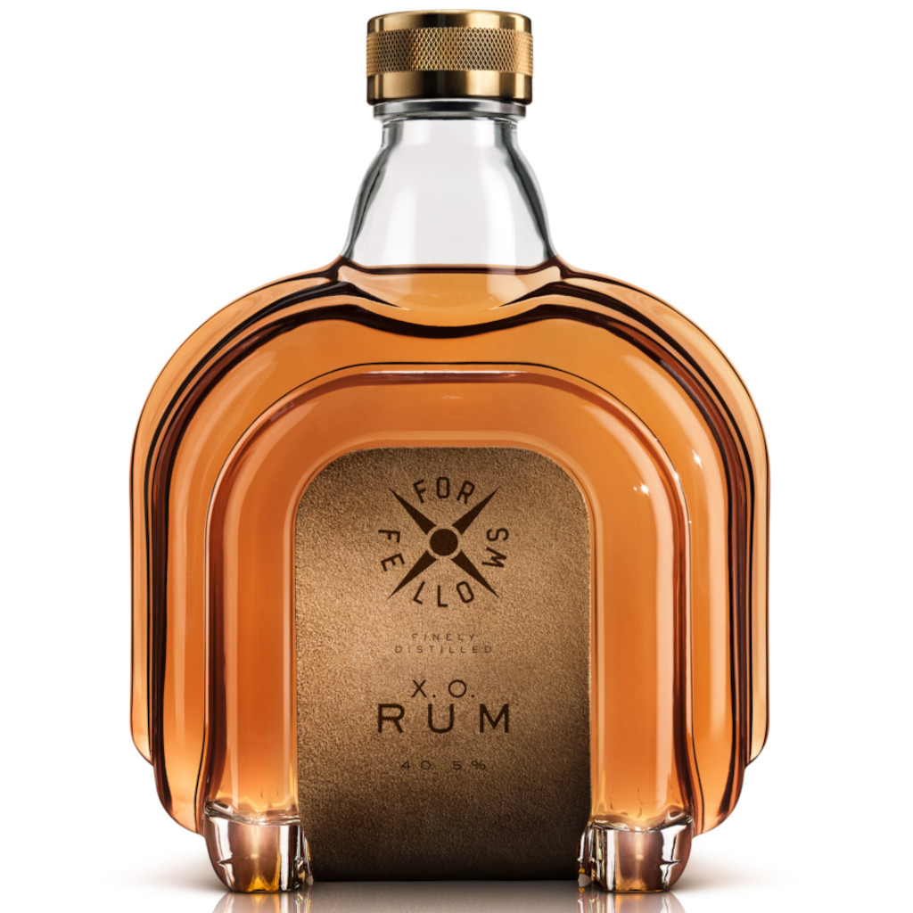 4X50 Finely Distilled Superior Rum by Reisetbauer Leder-Etikett 40,5%vol.