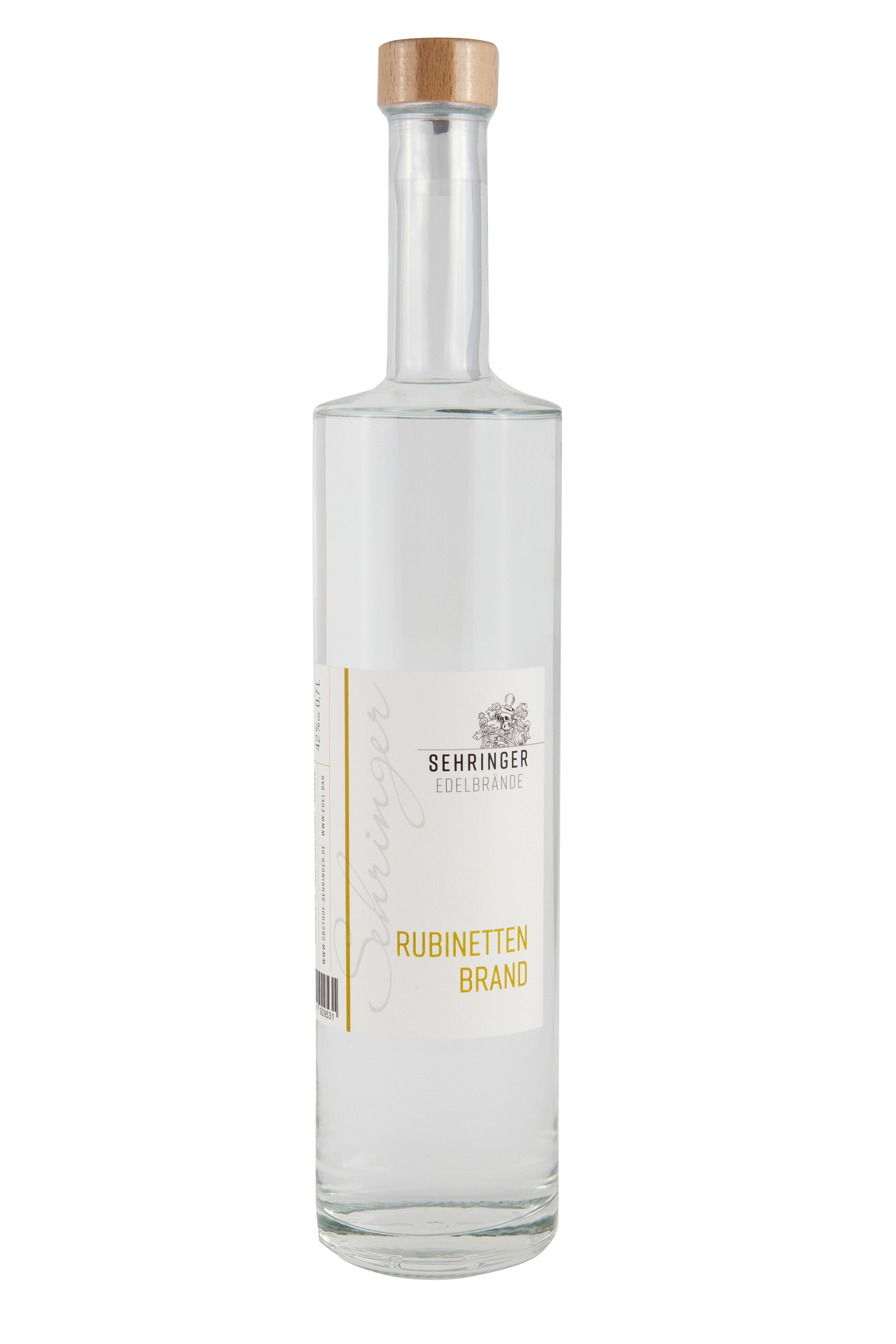 Sehringer Rubinettenschnaps 45%vol, 0,7l Sehringer Rubinettenschnaps 45%vol, 0,7l