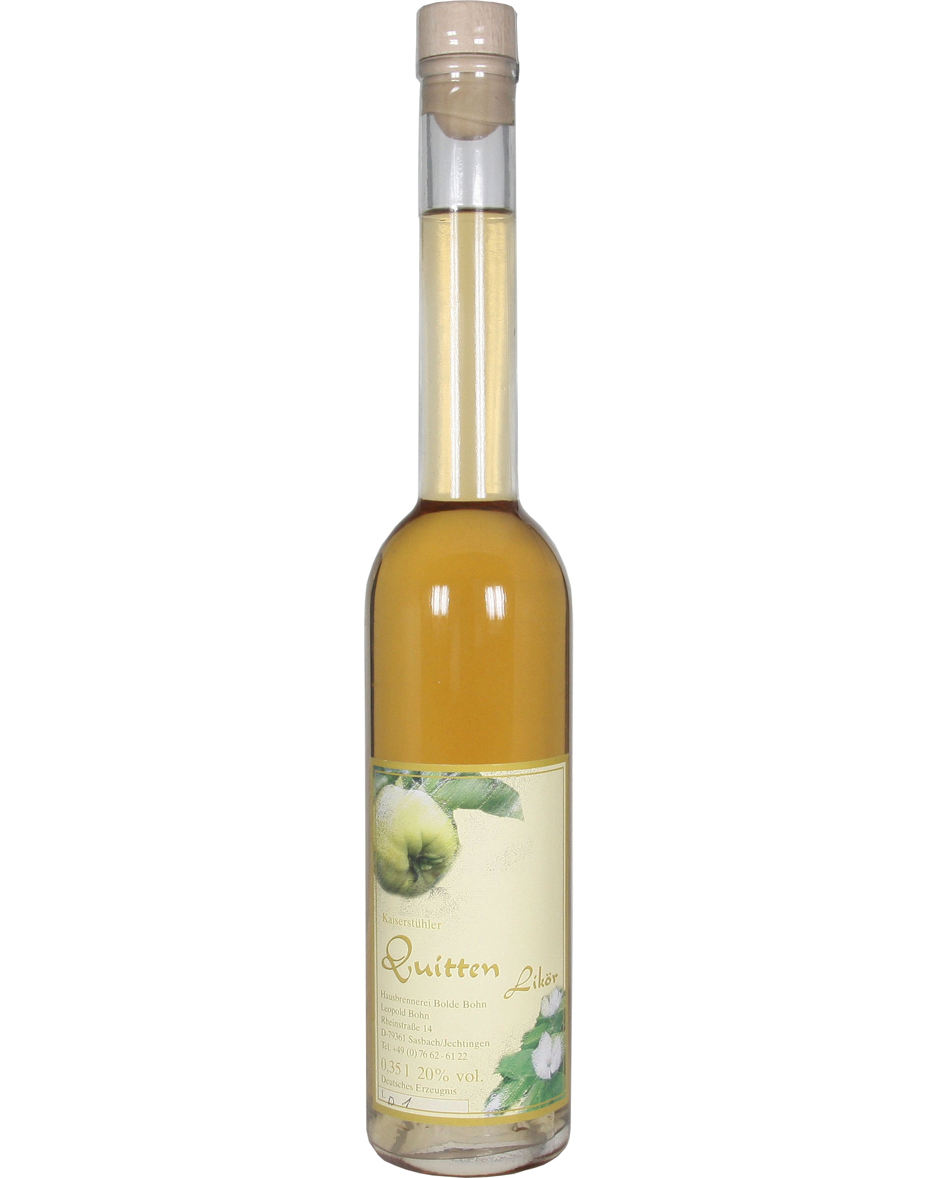 Bohn Quittenlikör 20%vol, 0,35l Bohn Quittenlikör 20%vol, 0,35l