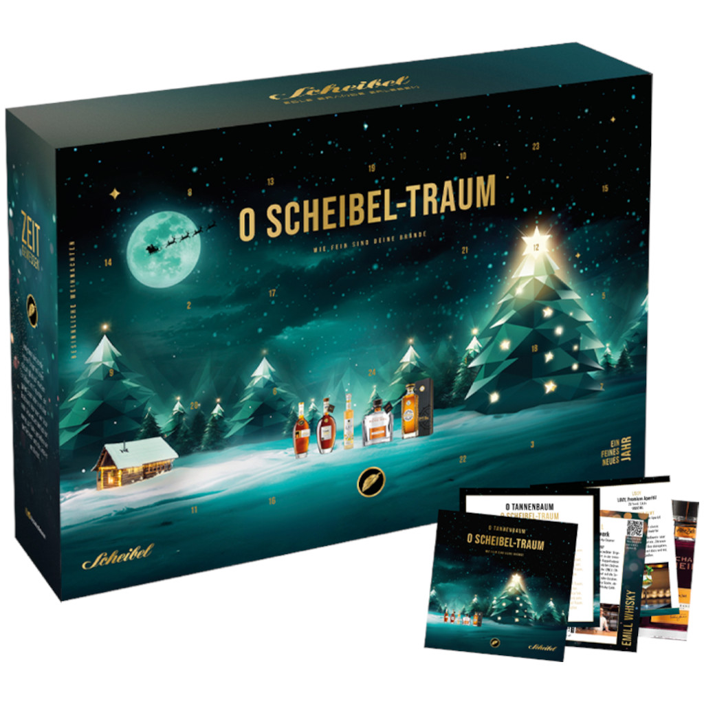 Scheibel Adventskalender Weihnachtskalender Edition 2024