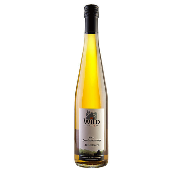 Wild Marc vom Gewürztraminer Fass 42%vol,  0,7l