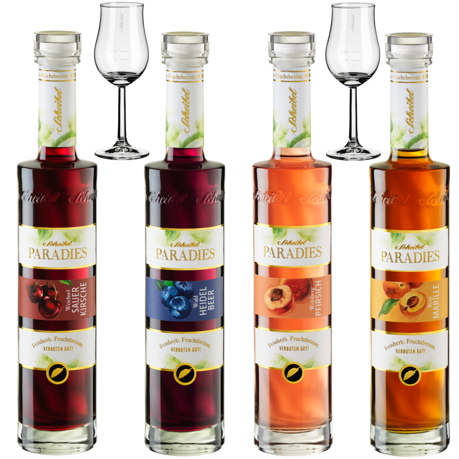 Scheibel Sparset 1 PARADIES 22% Vol. (4x 0,35l) Scheibel Sparset 1 PARADIES 22% Vol. (4x 0,35l)