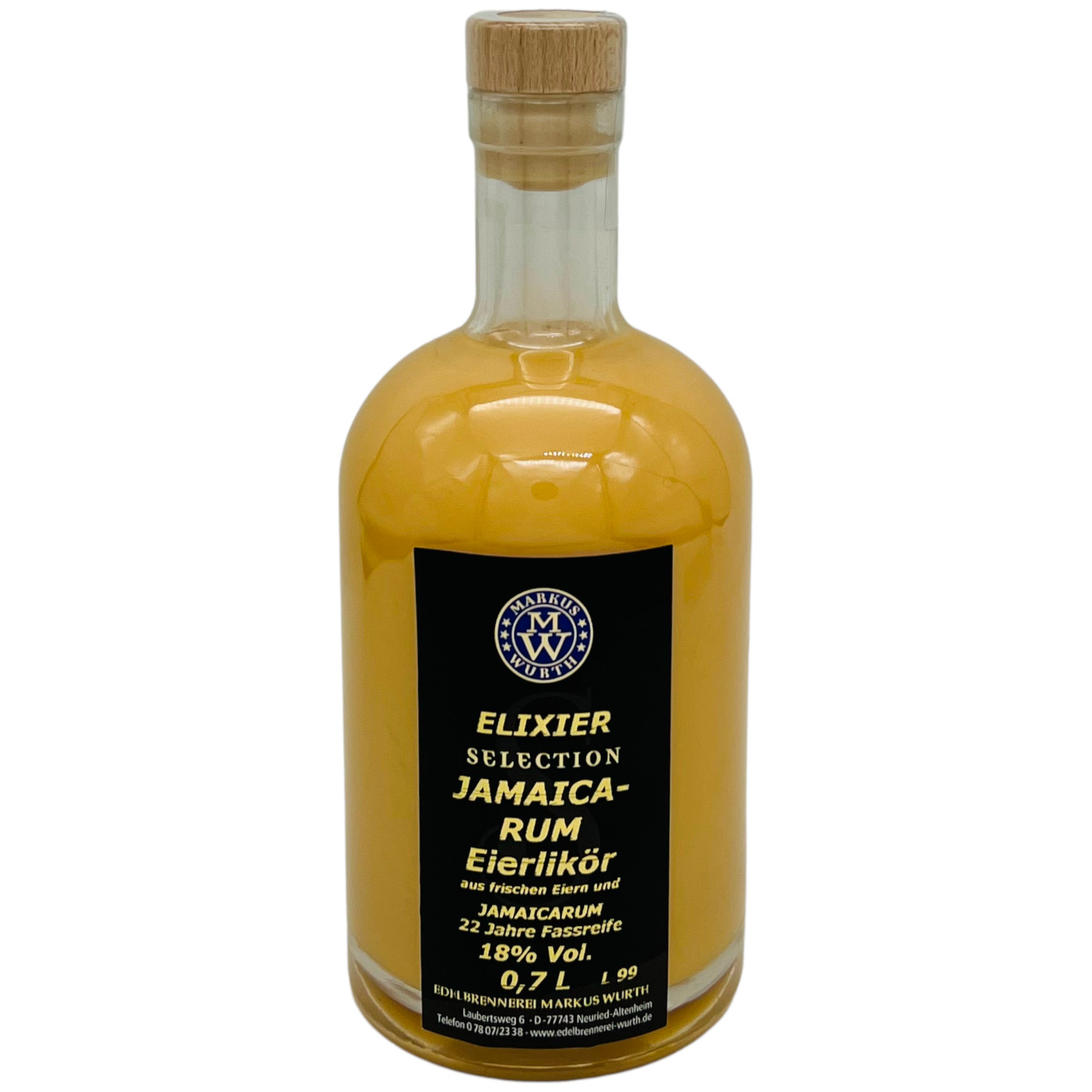 Wurth Jamaica Rum Eierlikör 18%vol. Wurth Jamaica Rum Eierlikör 18%vol.