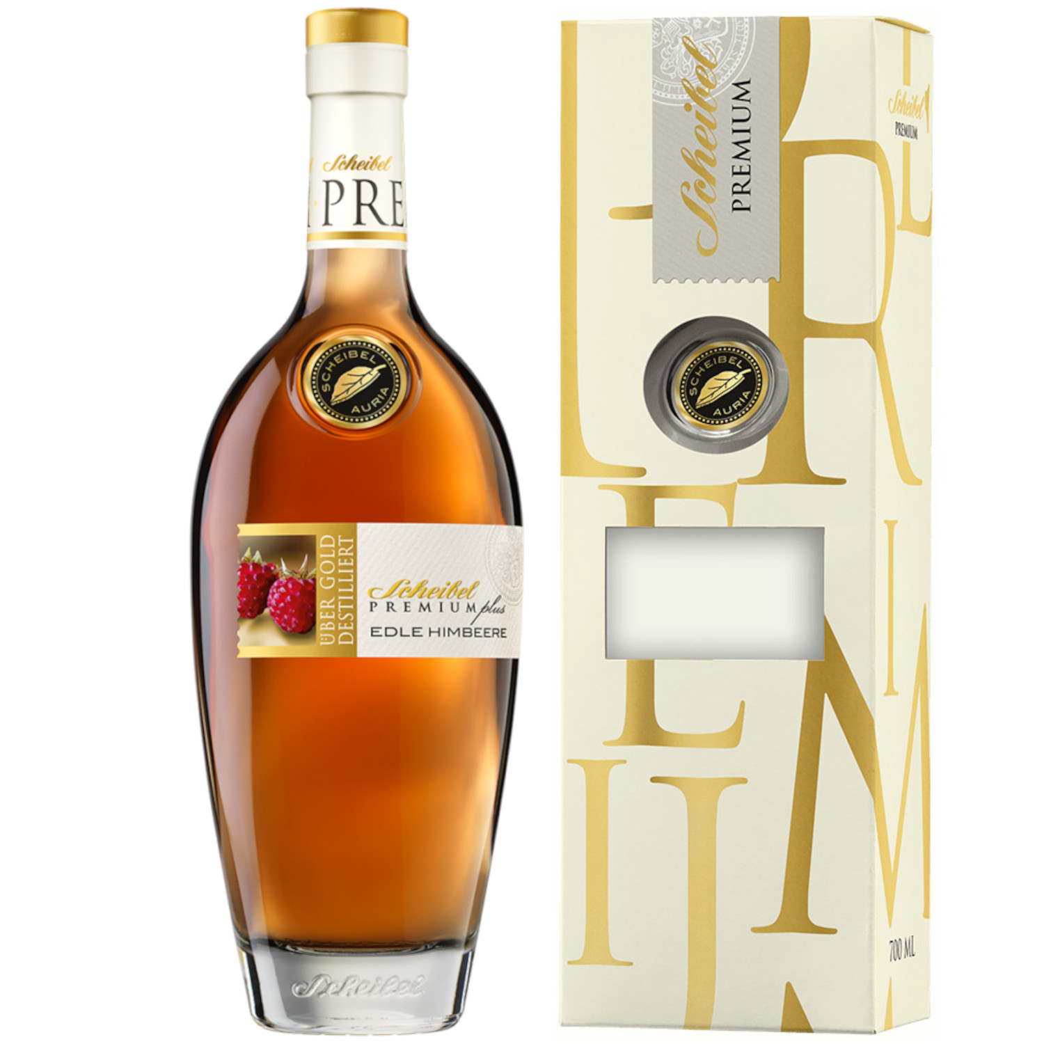 Scheibel PREMIUMplus Edle Himbeere 40vol.% 0,7L Scheibel PREMIUMplus Edle Himbeere 40vol.% 0,7L