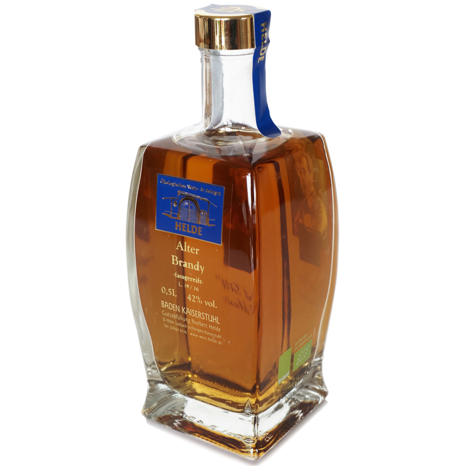 Helde Alter Brandy - fassgereift - Emil-Gött-Exclusiv Helde Alter Brandy - fassgereift - Emil-Gött-Exclusiv