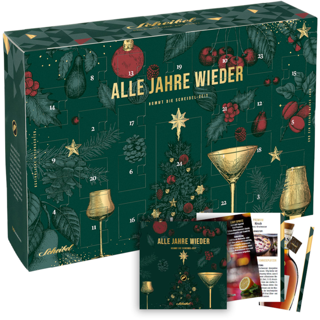 Scheibel Adventskalender Weihnachtskalender 2025