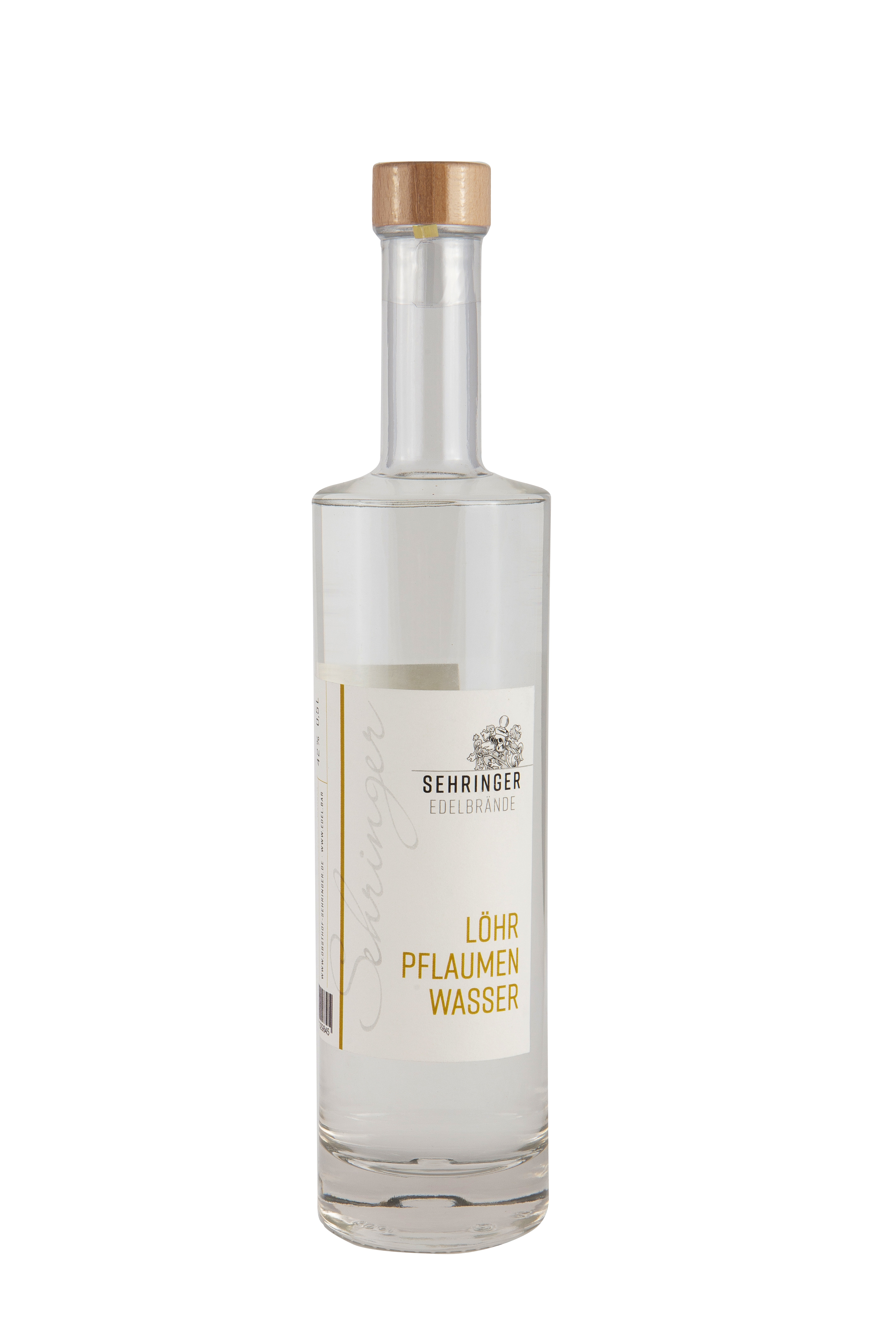 Sehringer Löhrpflaumenschnaps 42%ol, 0,5l Sehringer Löhrpflaumenschnaps 42%ol, 0,5l