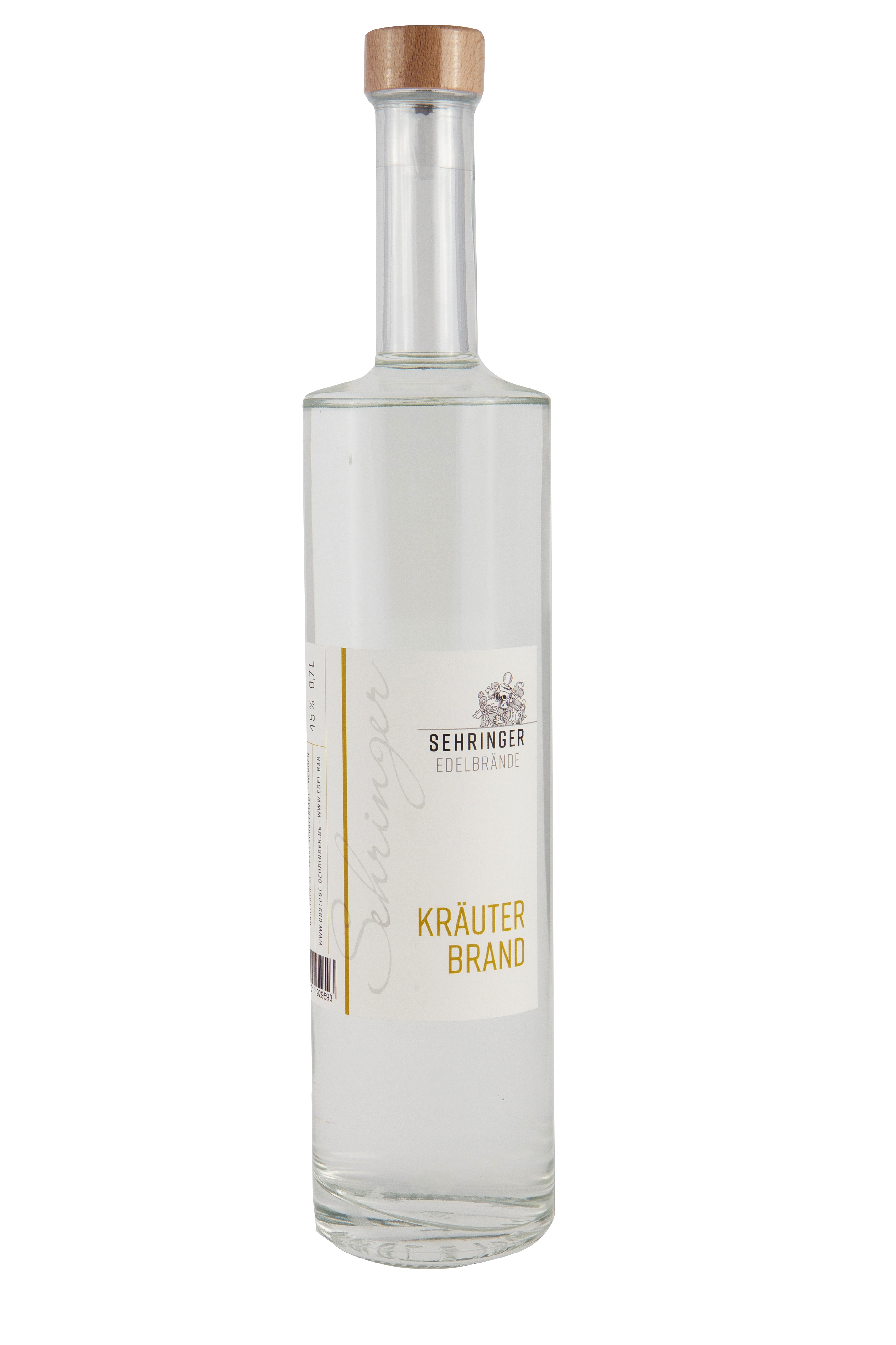 Sehringer Kräuterbrand, 45%vol. Sehringer Kräuterbrand, 45%vol.