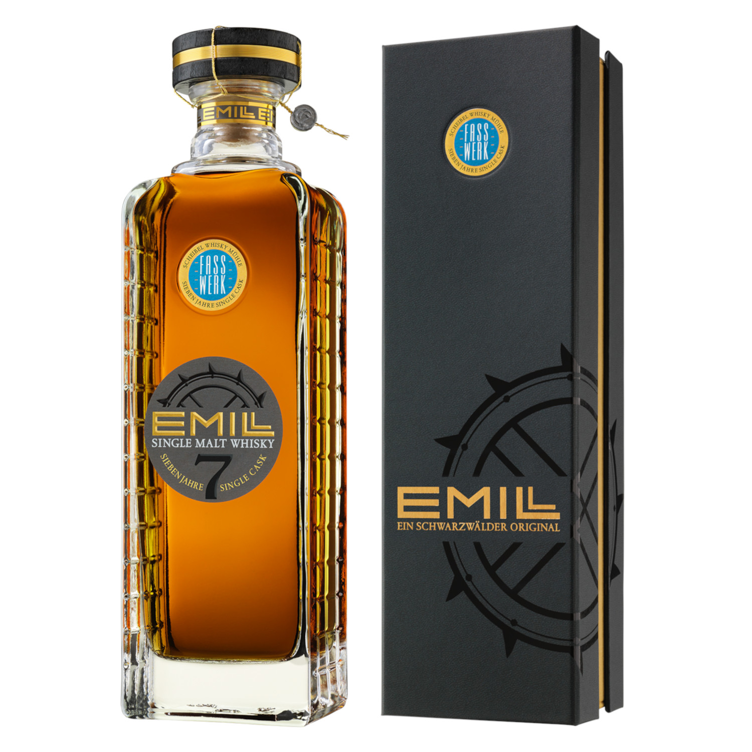 Scheibel Fasswerk Whisky EMILL 61,1 %vol. 7 Jahre Single Cask nummeriert Scheibel Fasswerk Whisky EMILL 61,1 %vol. 7 Jahre Single Cask nummeriert
