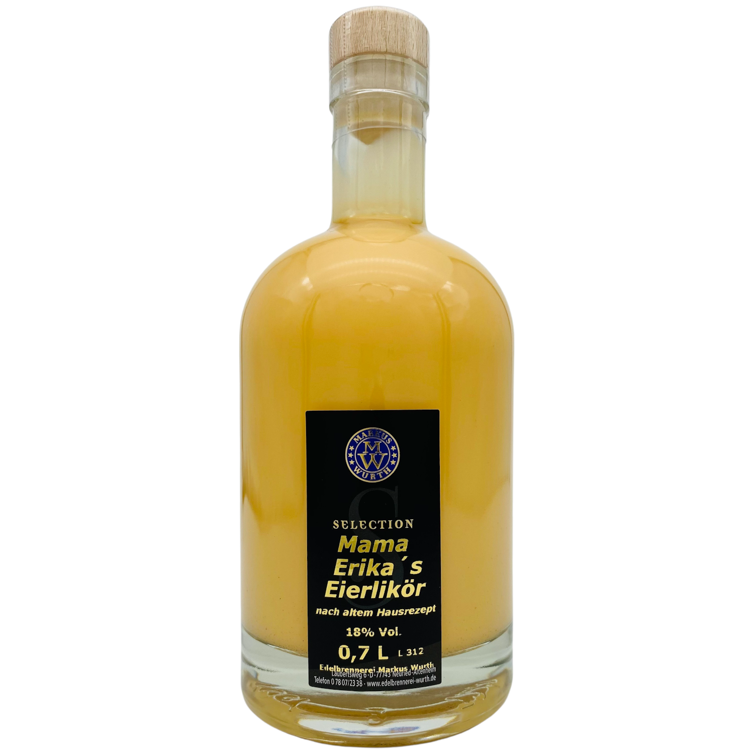 Wurth Eierlikör-Spezialrezeptur Mama Erika