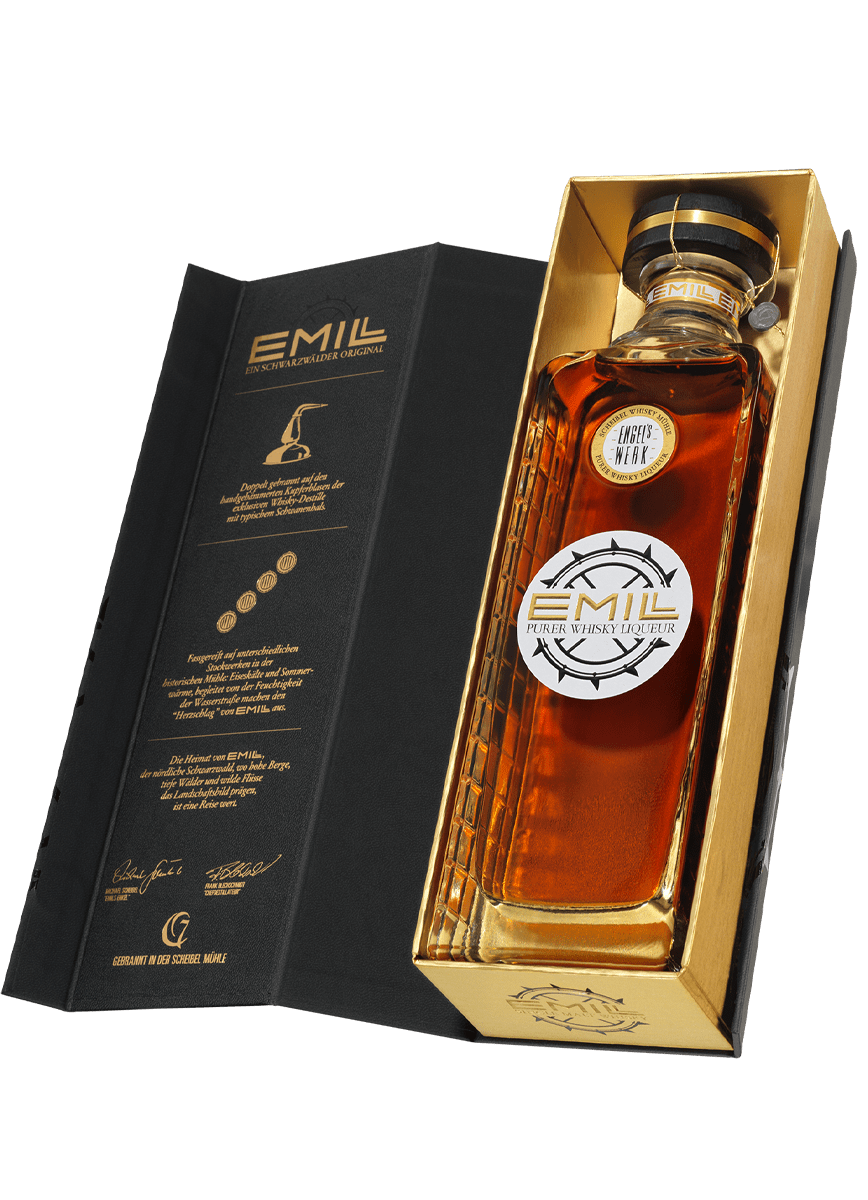 Scheibel EMILL Engelswerk Whisky Liqueur 40% Vol. Scheibel EMILL Engelswerk Whisky Liqueur 40% Vol.