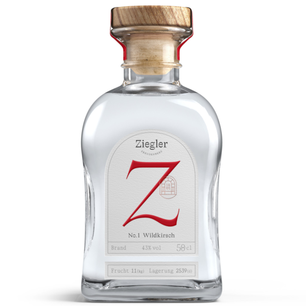 Ziegler No. 1 Wildkirsch 43%vol. Ziegler No. 1 Wildkirsch 43%vol.