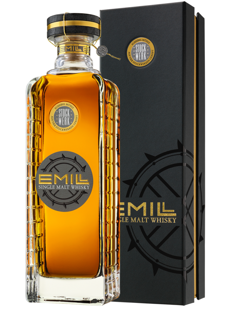 Scheibel Stockwerk Single Malt Whisky EMILL 46% Vol.